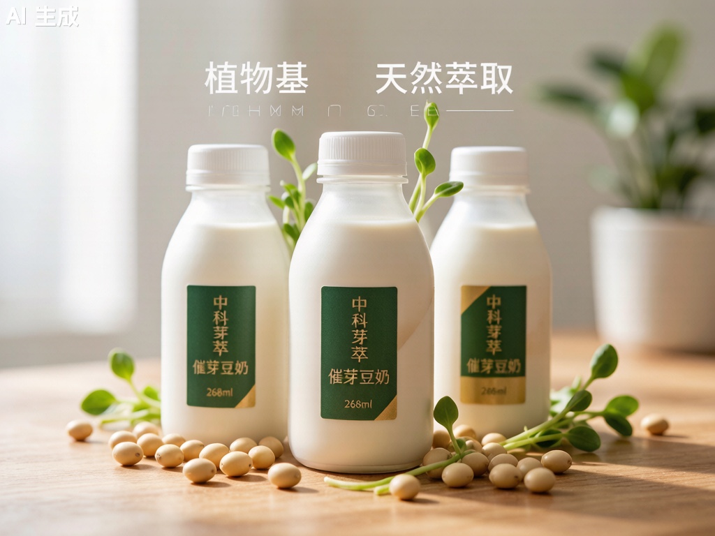 中科芽萃催芽豆奶產品系列